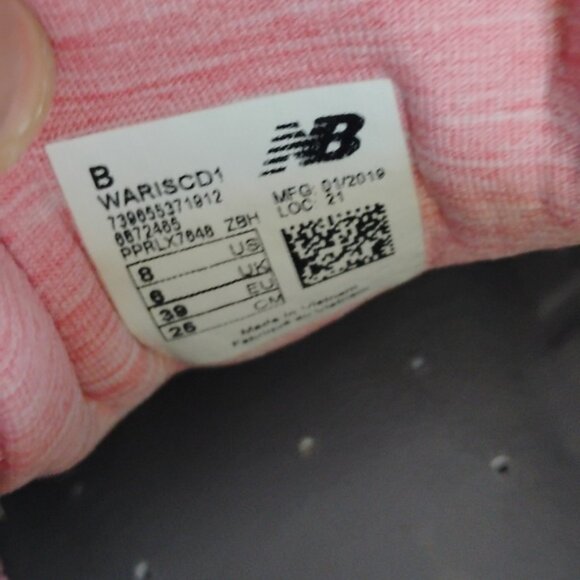 New Balance Women's Arishi Mesh Salmon Pink Athletic Shoes  Breathable Size 8 - Picture 8 of 8
